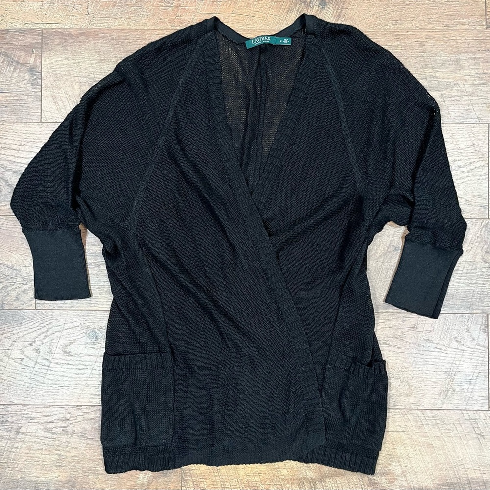 Lauren Ralph Lauren Wrap Cardigan Sweater
